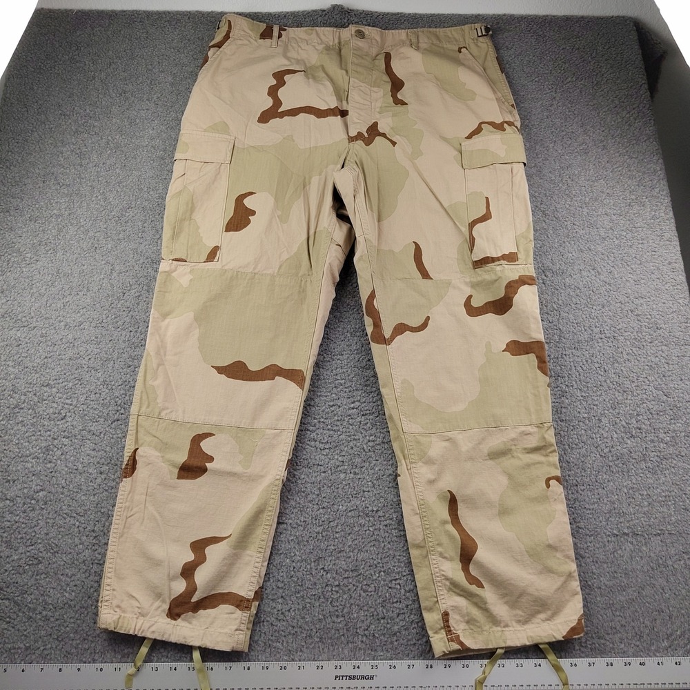 Propper Cargo Pants 40x32 Mens XL BDU Desert Camo Ripstop Tan 100% Cotton EUC